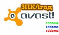 Avast Internet Security 3ПК / 1год